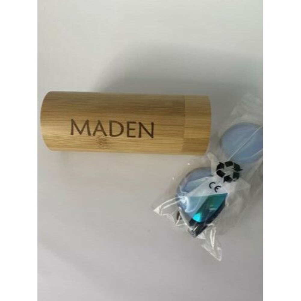Maden Polarized Sunglasses Handmade Wooden Frame Exquisite Wooden Storage Case